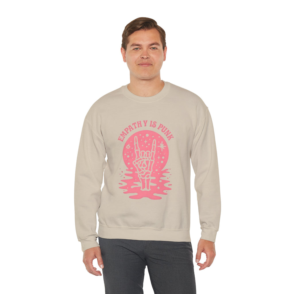 "Empathy Is Punk" Crewneck Sweatshirt