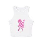 Rose & Knife Cropped Tank