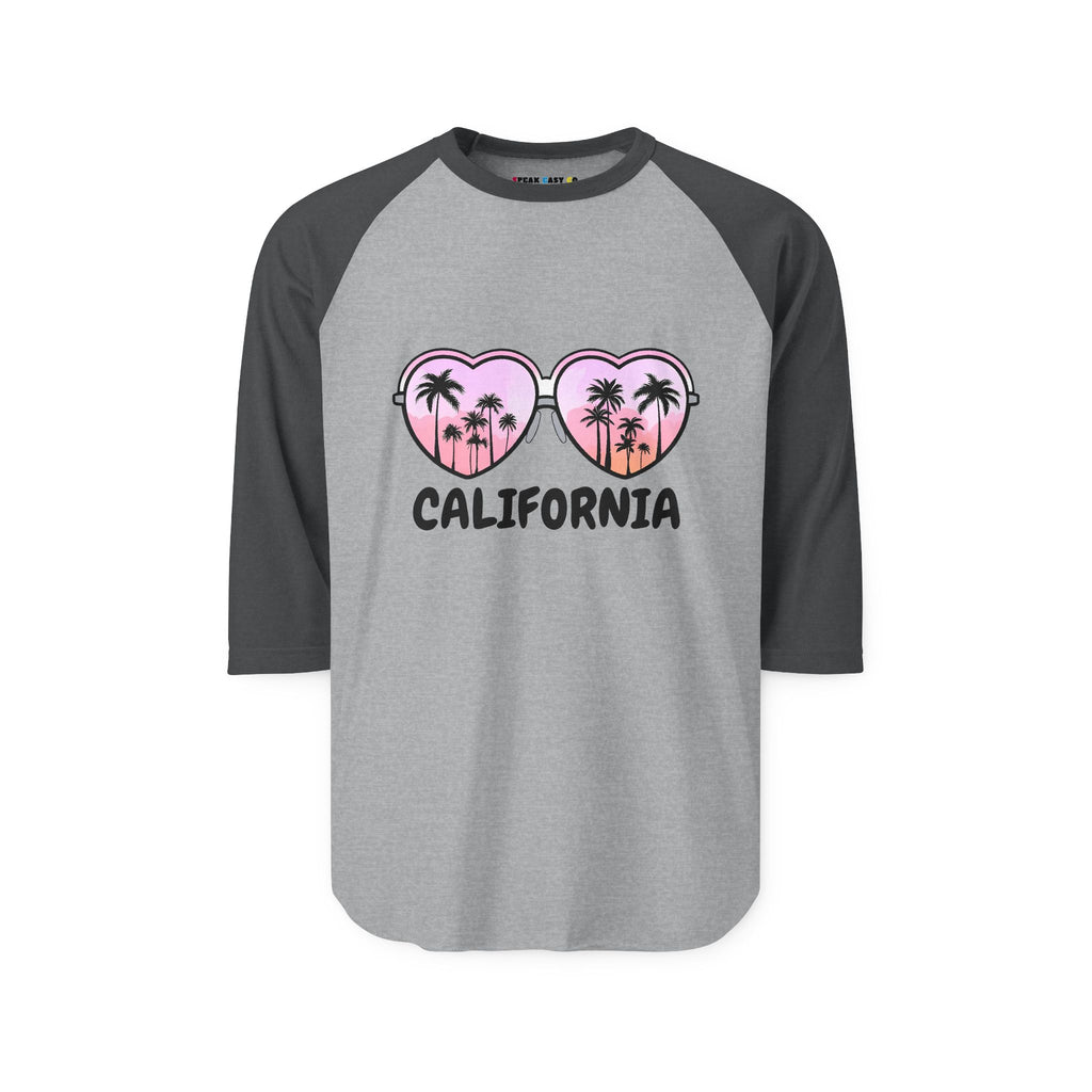 California Glasses 3/4th Sleeve Raglan Shirt
