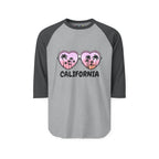 California Glasses 3/4th Sleeve Raglan Shirt