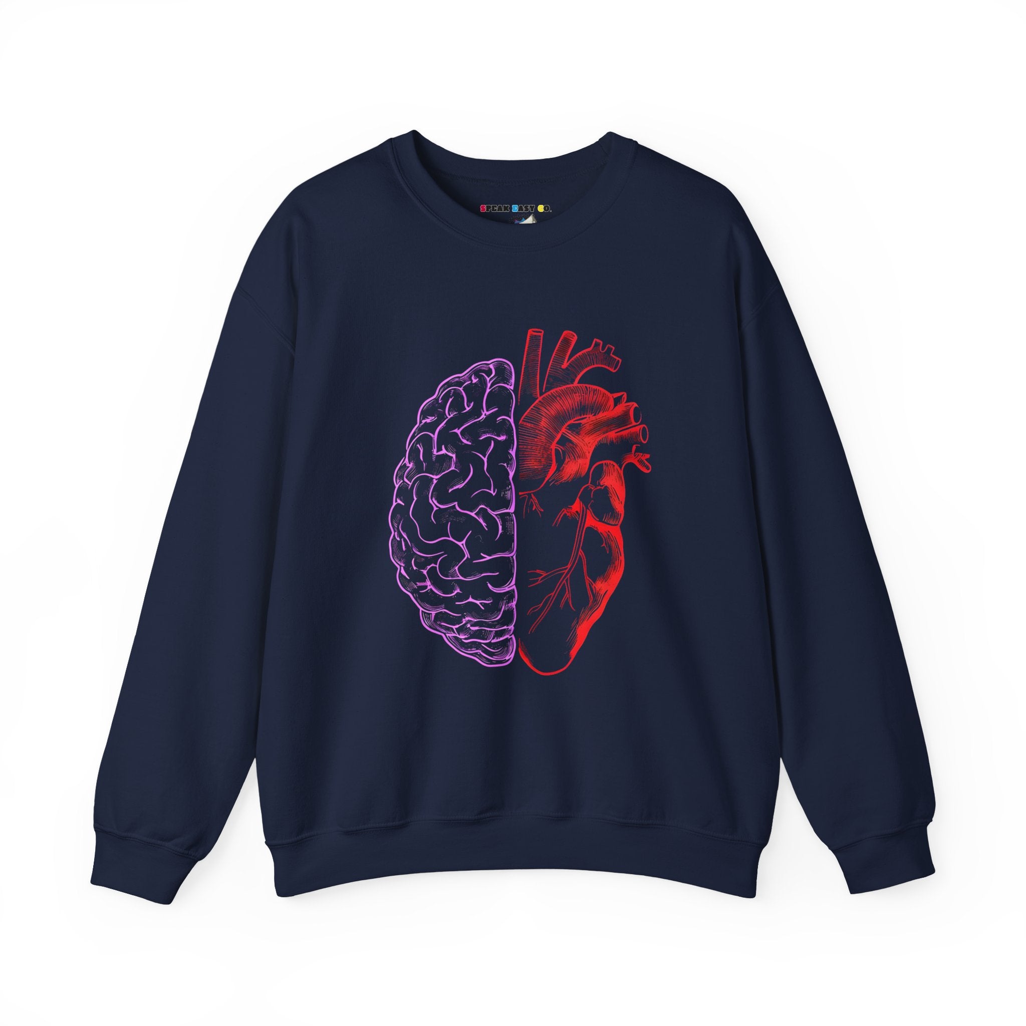 Heart & Brain Crewneck Sweatshirt