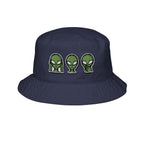 Alien Embroidered Bucket Hat
