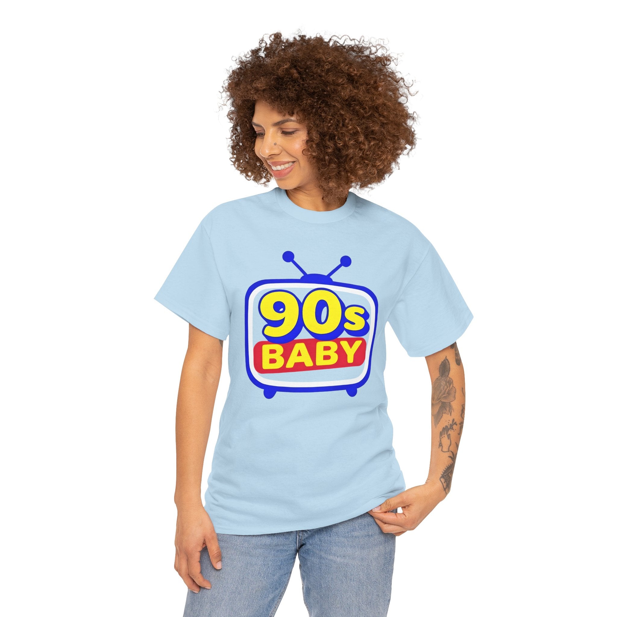 90s Baby Heavy Cotton Tee