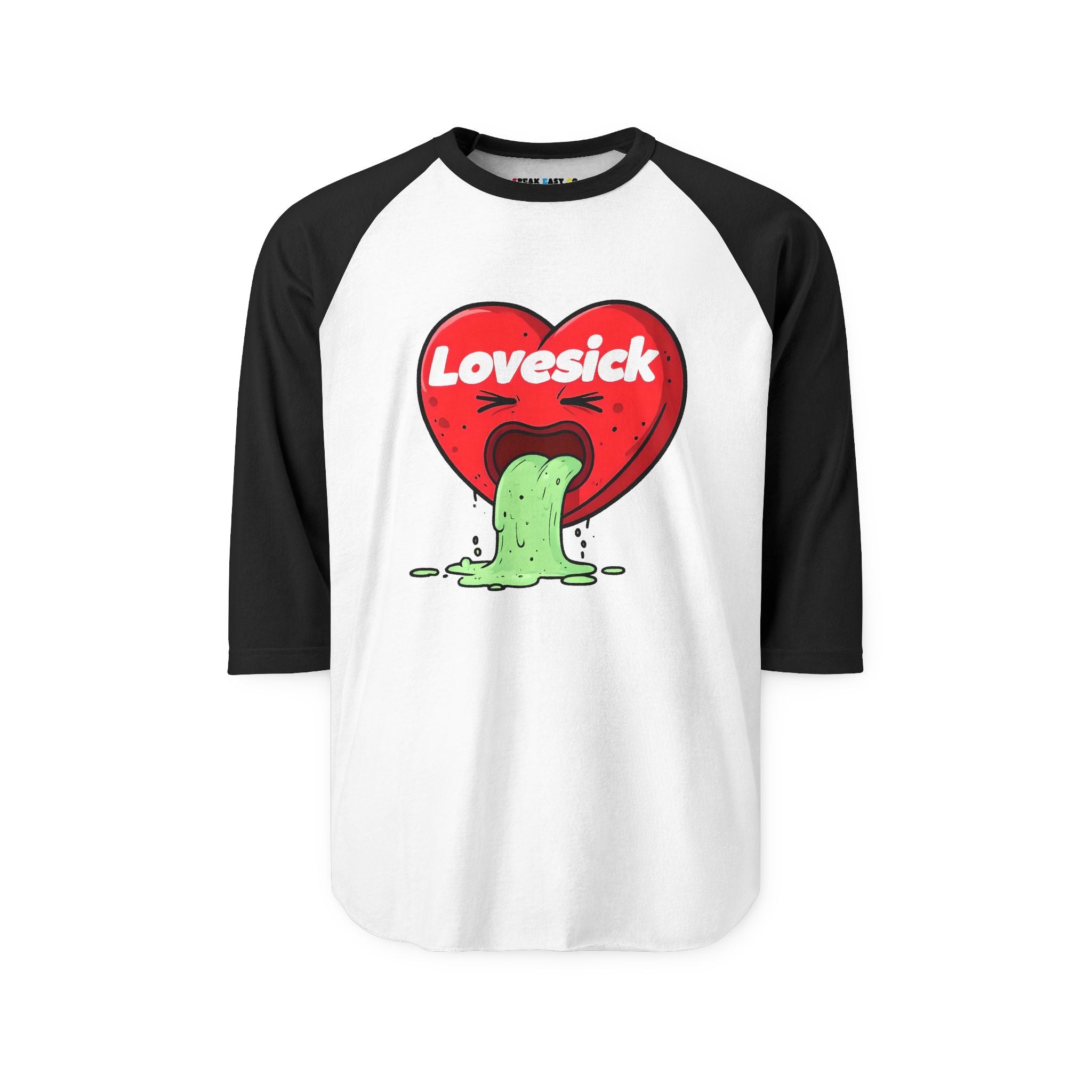 Lovesick 3/4th Sleeve Raglan Shirt