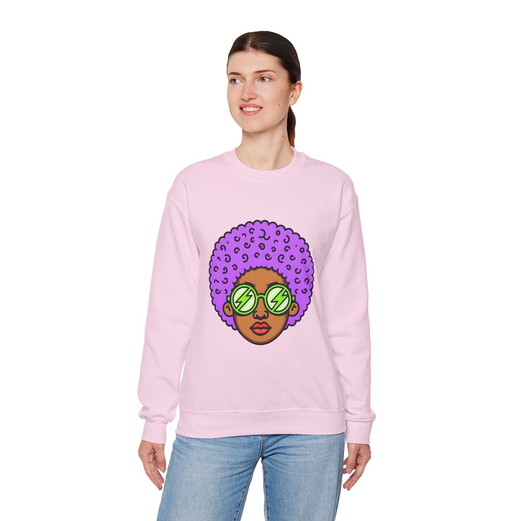Afro Crewneck Sweatshirt