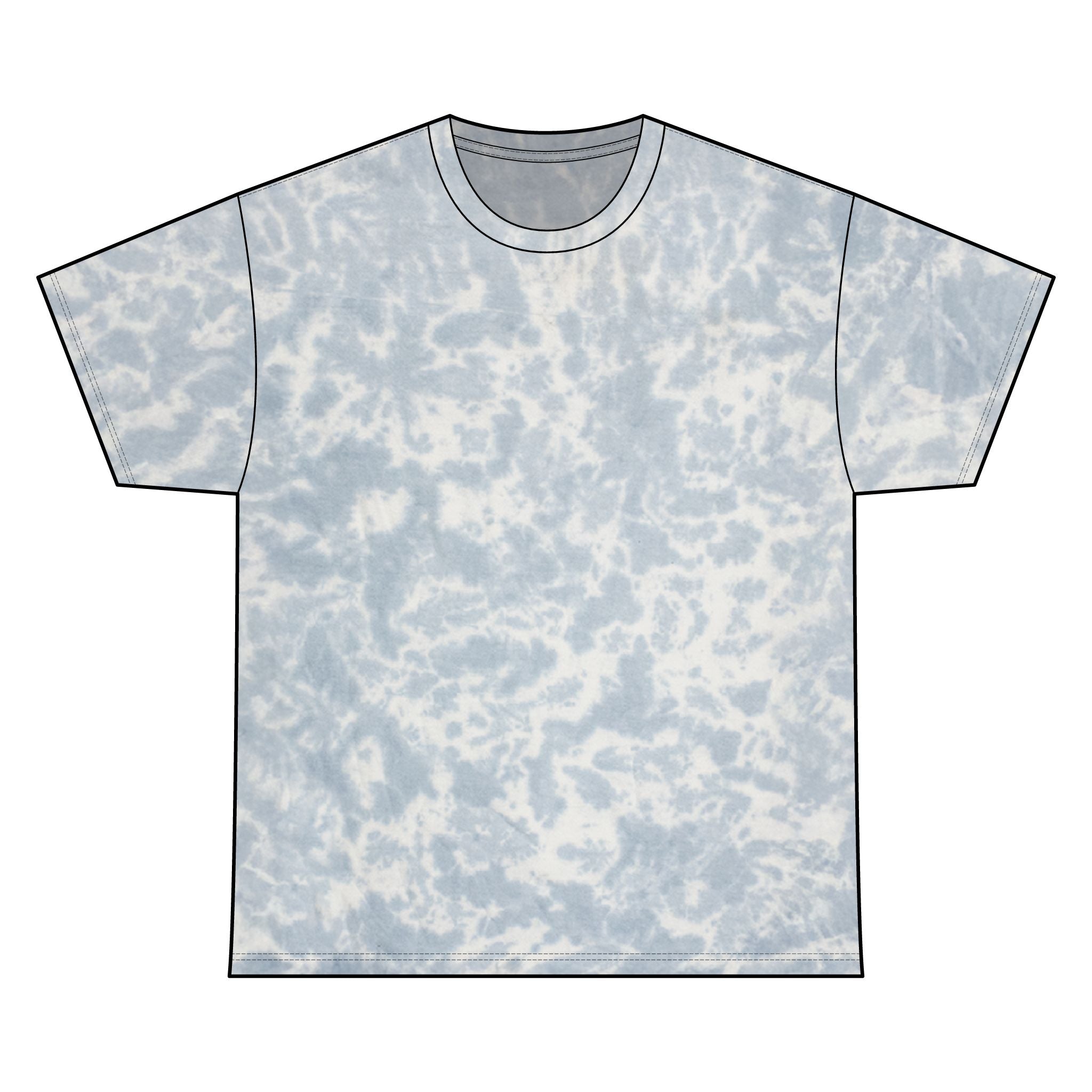 Rose & Knife Tie-Dye Tee