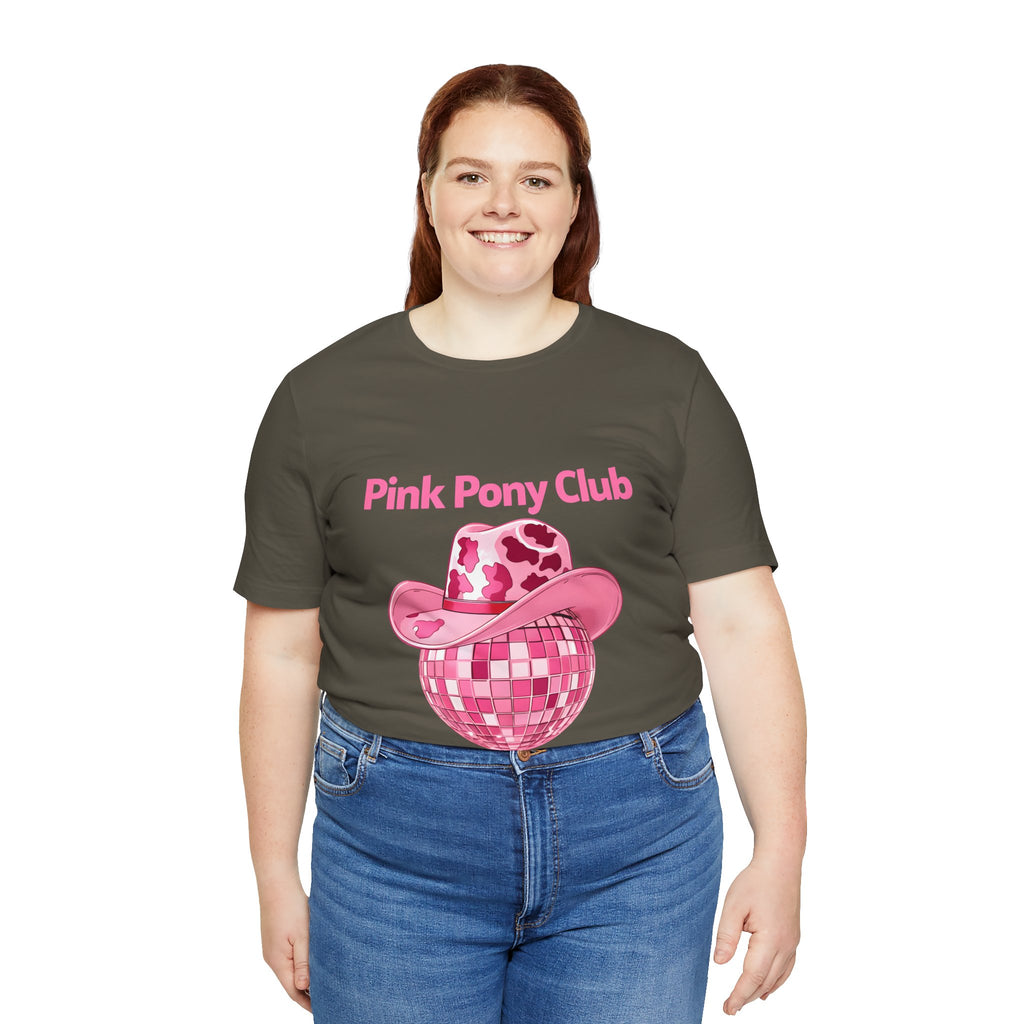 Retro Pink Pony Club Tee