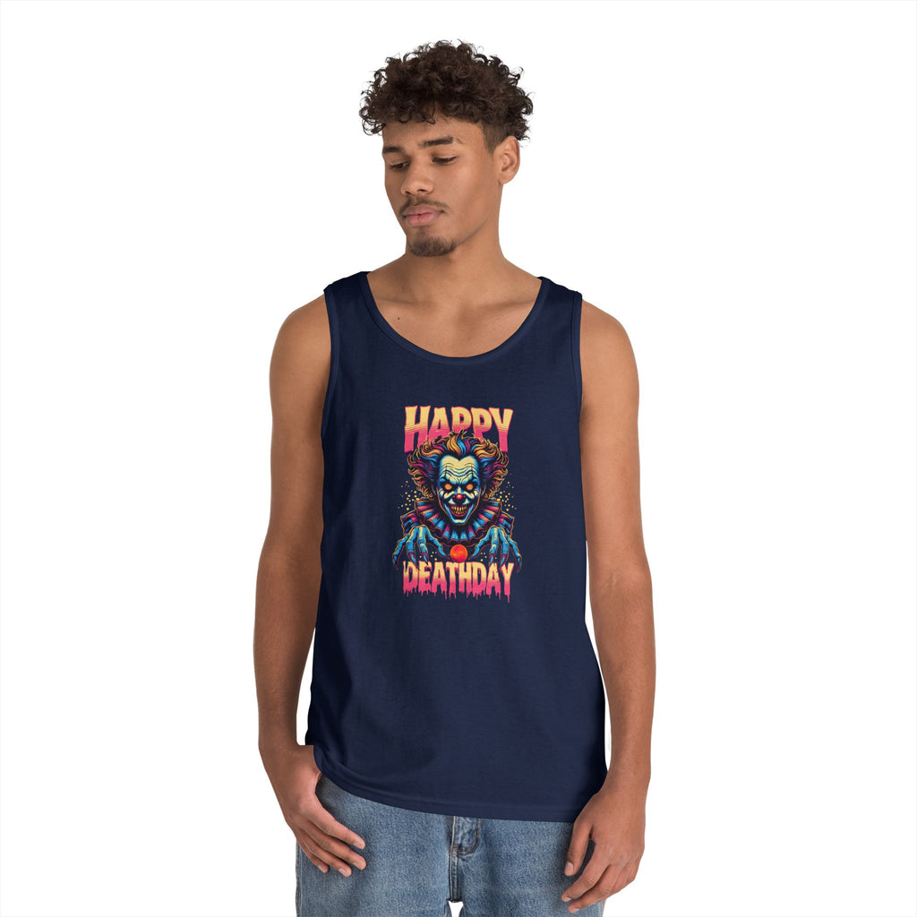"Happy Deathday" Clown Tank