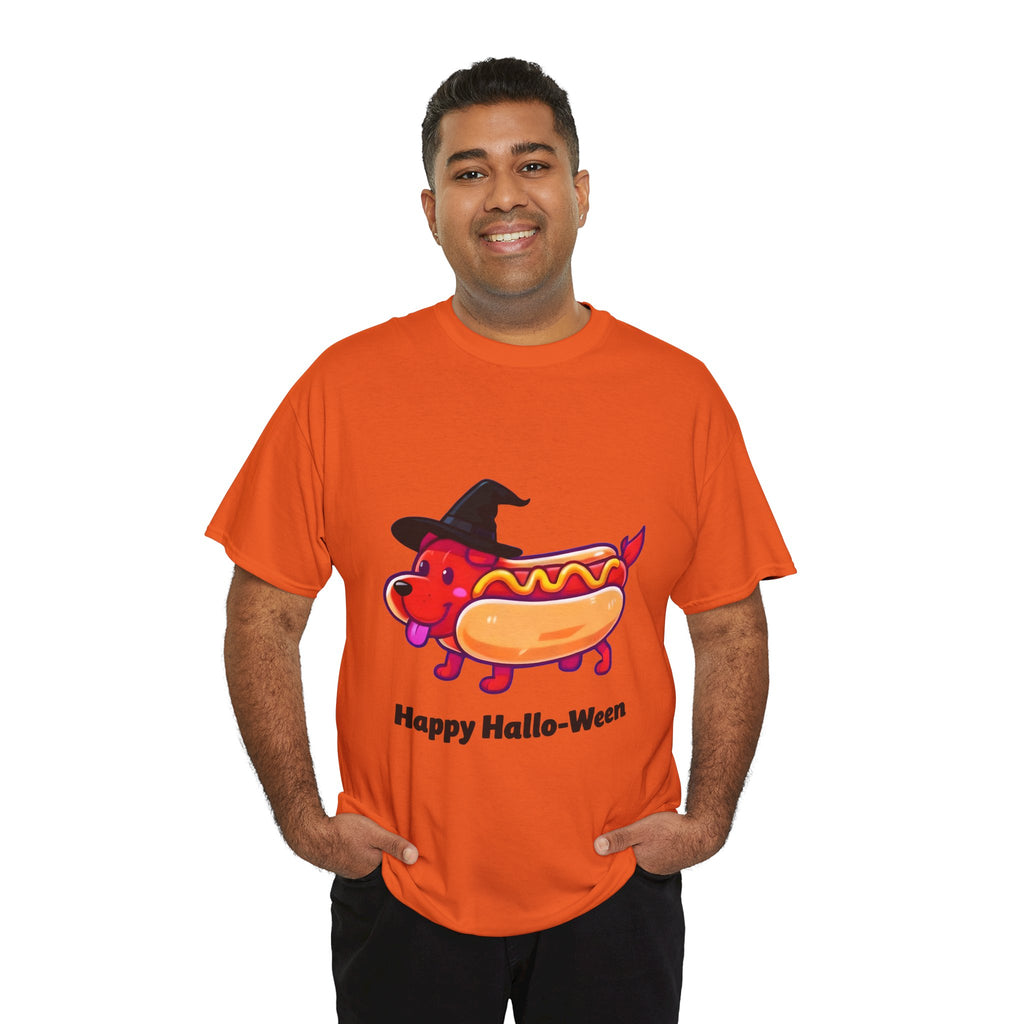 "Happy Hallo-Ween" Hotdog Costume Tee