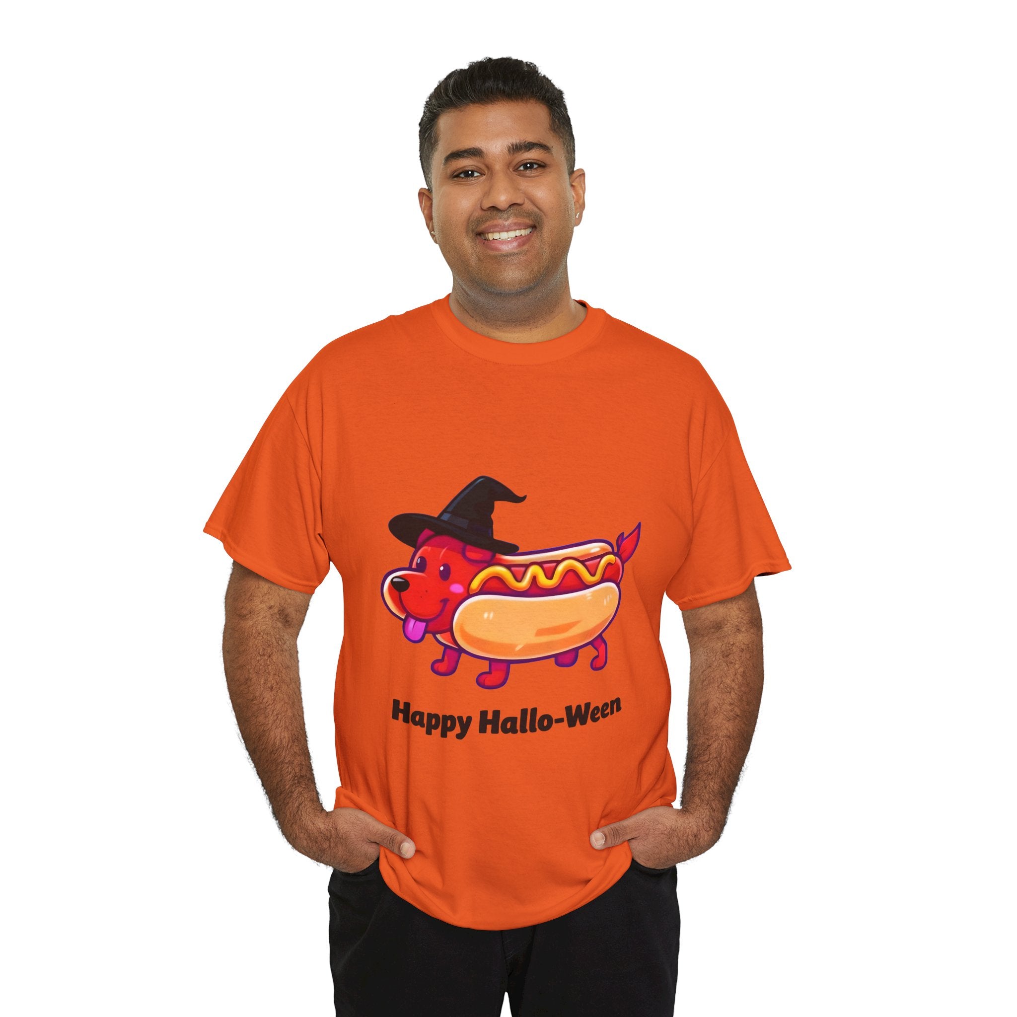 "Happy Hallo-Ween" Hotdog Costume Tee