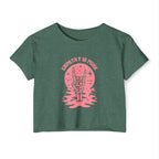 "Empathy Is Punk" Cropped Tee