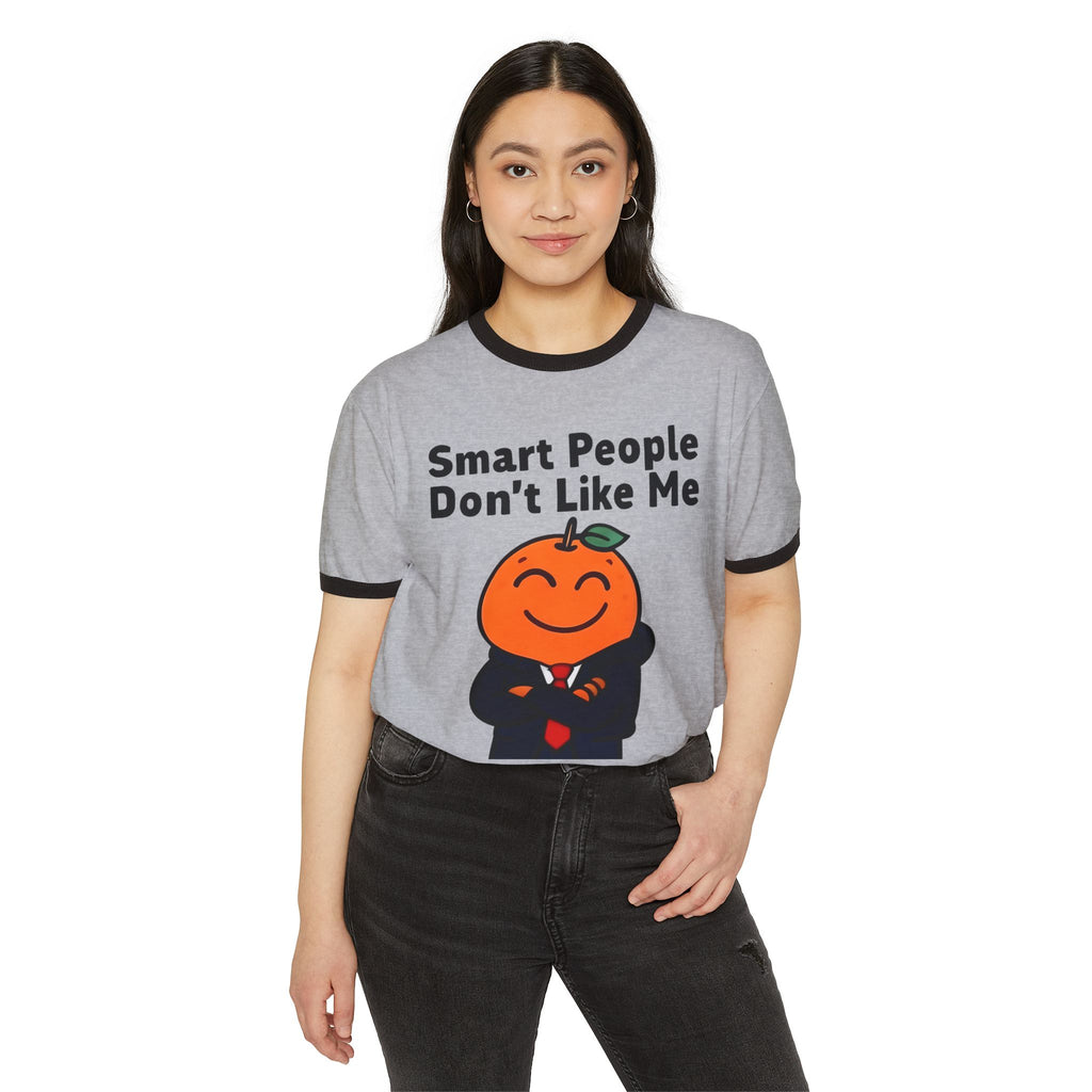 "Smart People Don’t Like Me" Ringer Tee