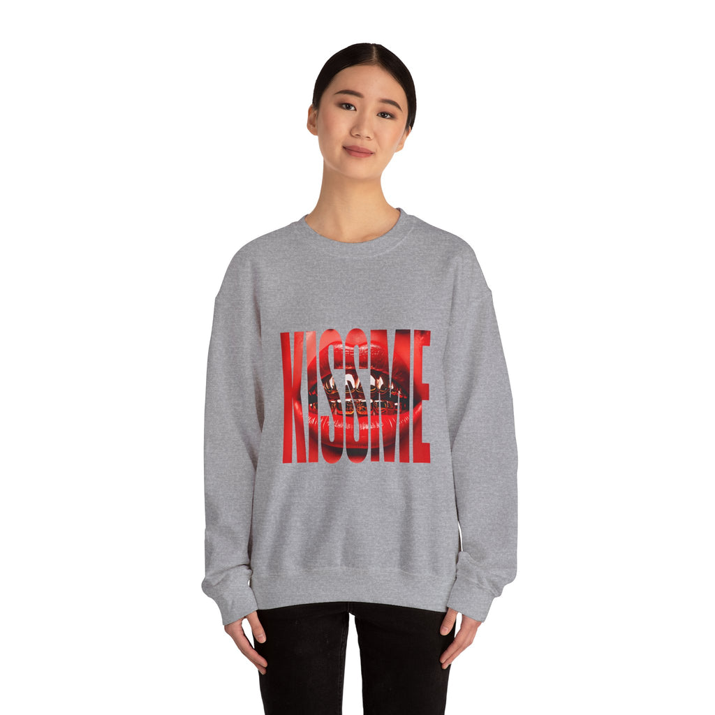 "Kiss Me" Crewneck Sweatshirt