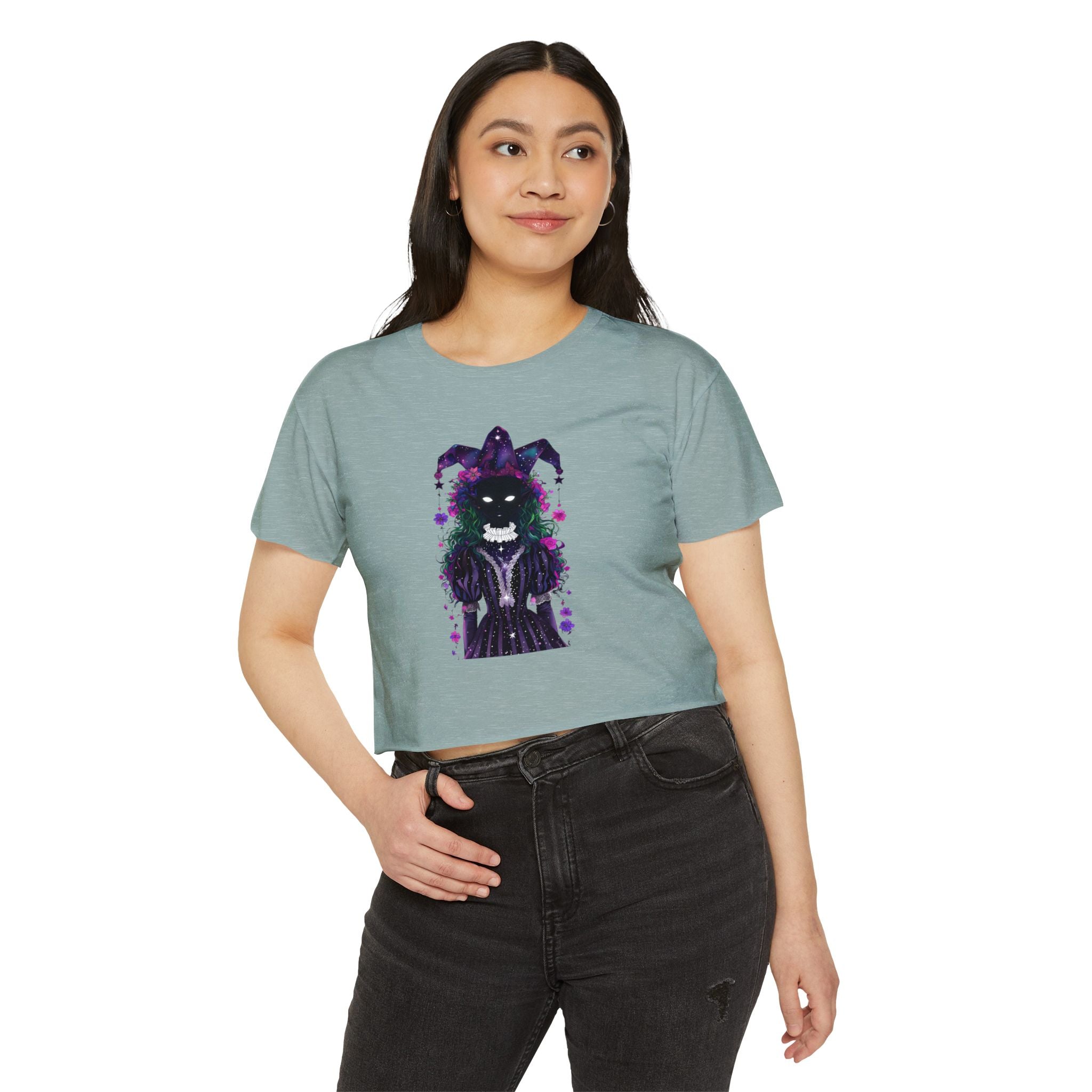 Mystical Joker Cropped Tee