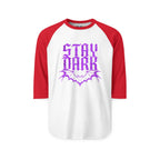 "Stay Dark" 3/4th Sleeve Raglan Shirt