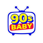 90s Baby Kiss-Cut Stickers