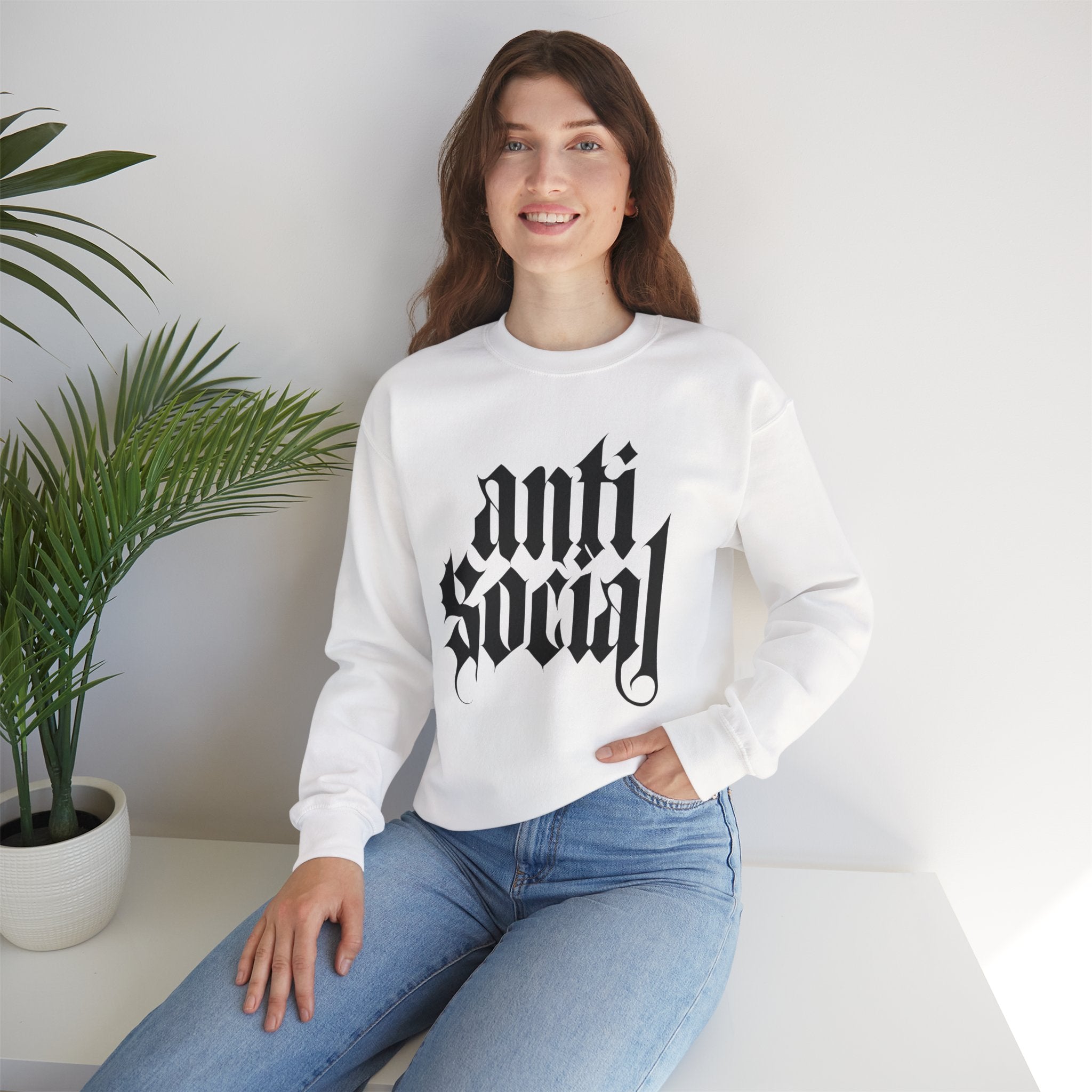 Anti-Social Crewneck Sweatshirt