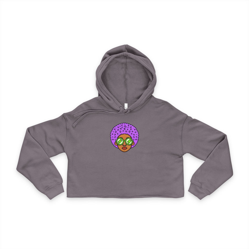 Afro Cropped Hoodie