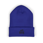 Anti Social Embroidered Cuffed Beanie