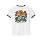 Retro Floral Ringer T-Shirt | Groovy
