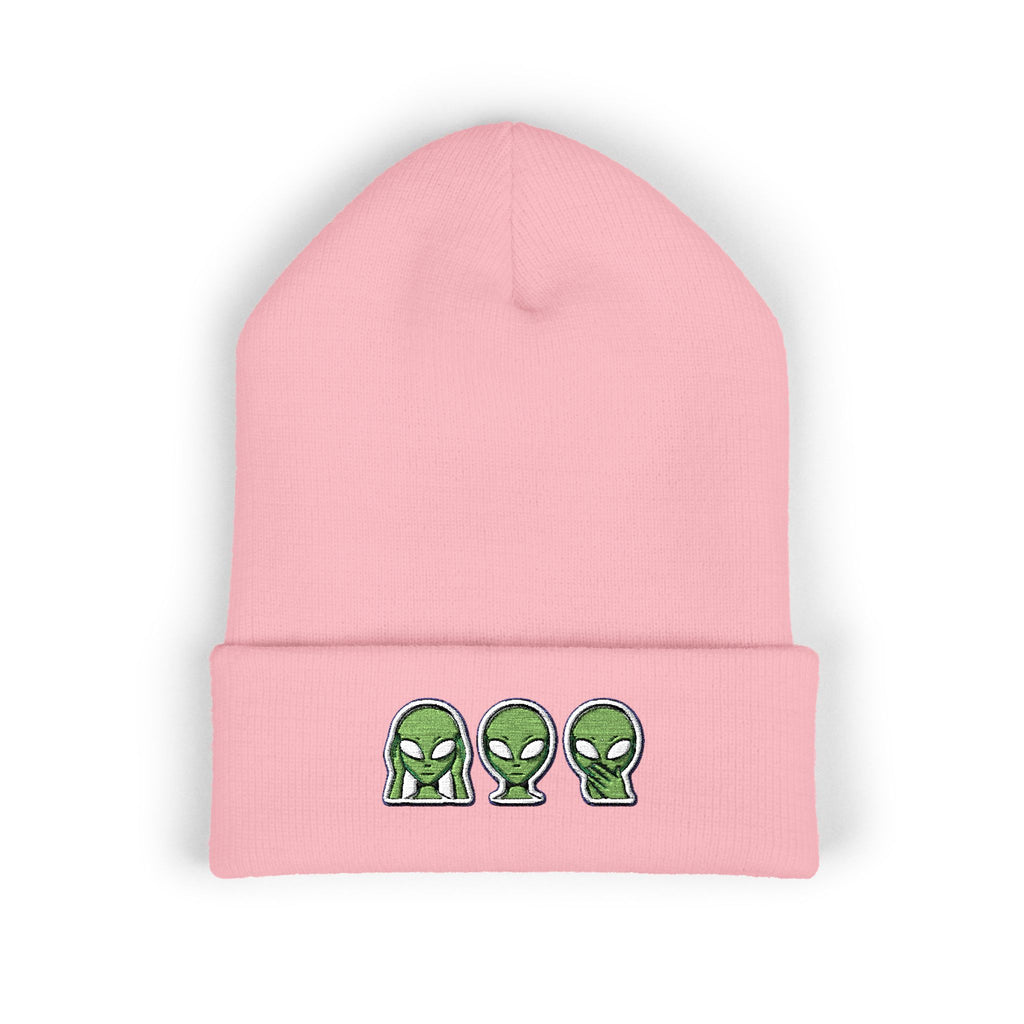 Aliens Embroidered Classic Cuffed Beanie