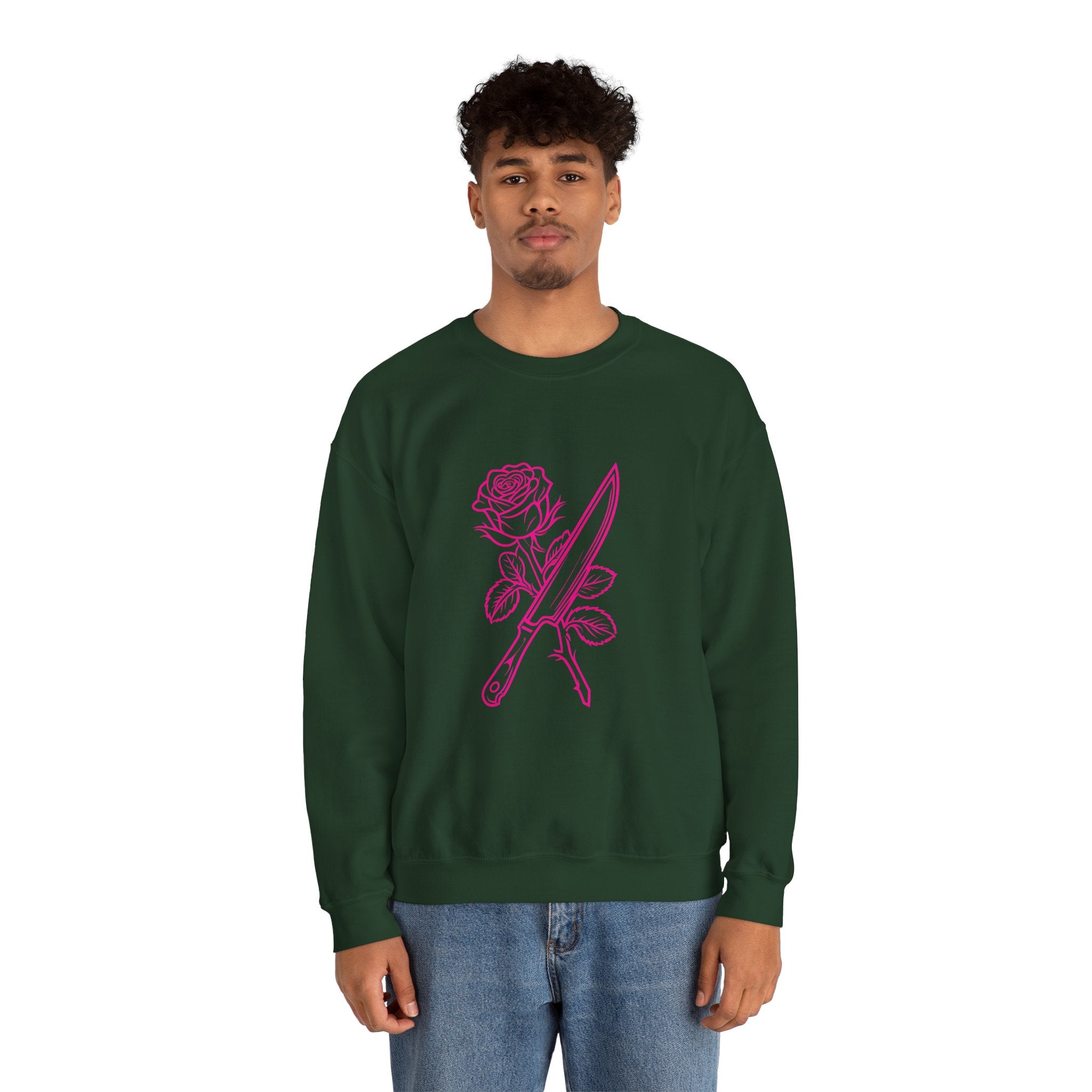 Rose & Knife Crewneck Sweatshirt