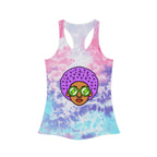 Afro Tie-Dye Racerback Tank