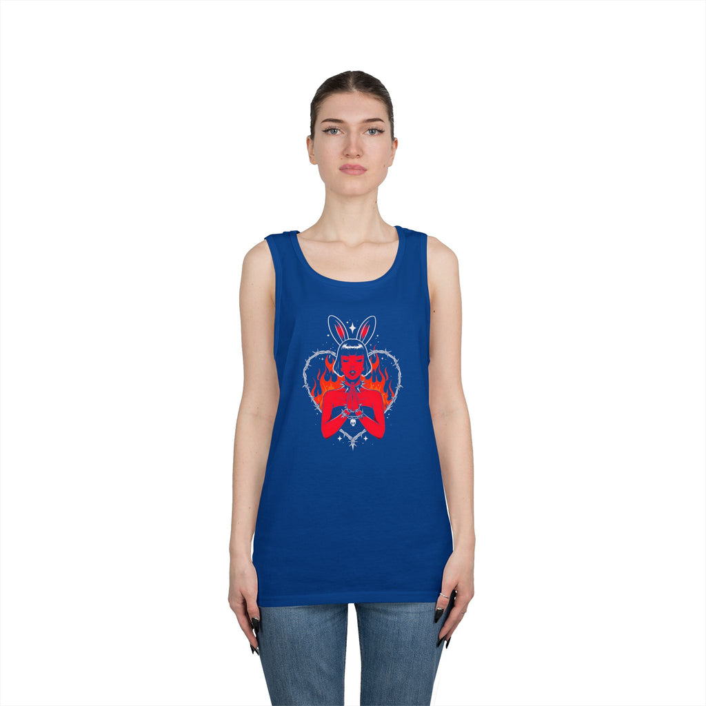 Edgy Bunny Heart Tank