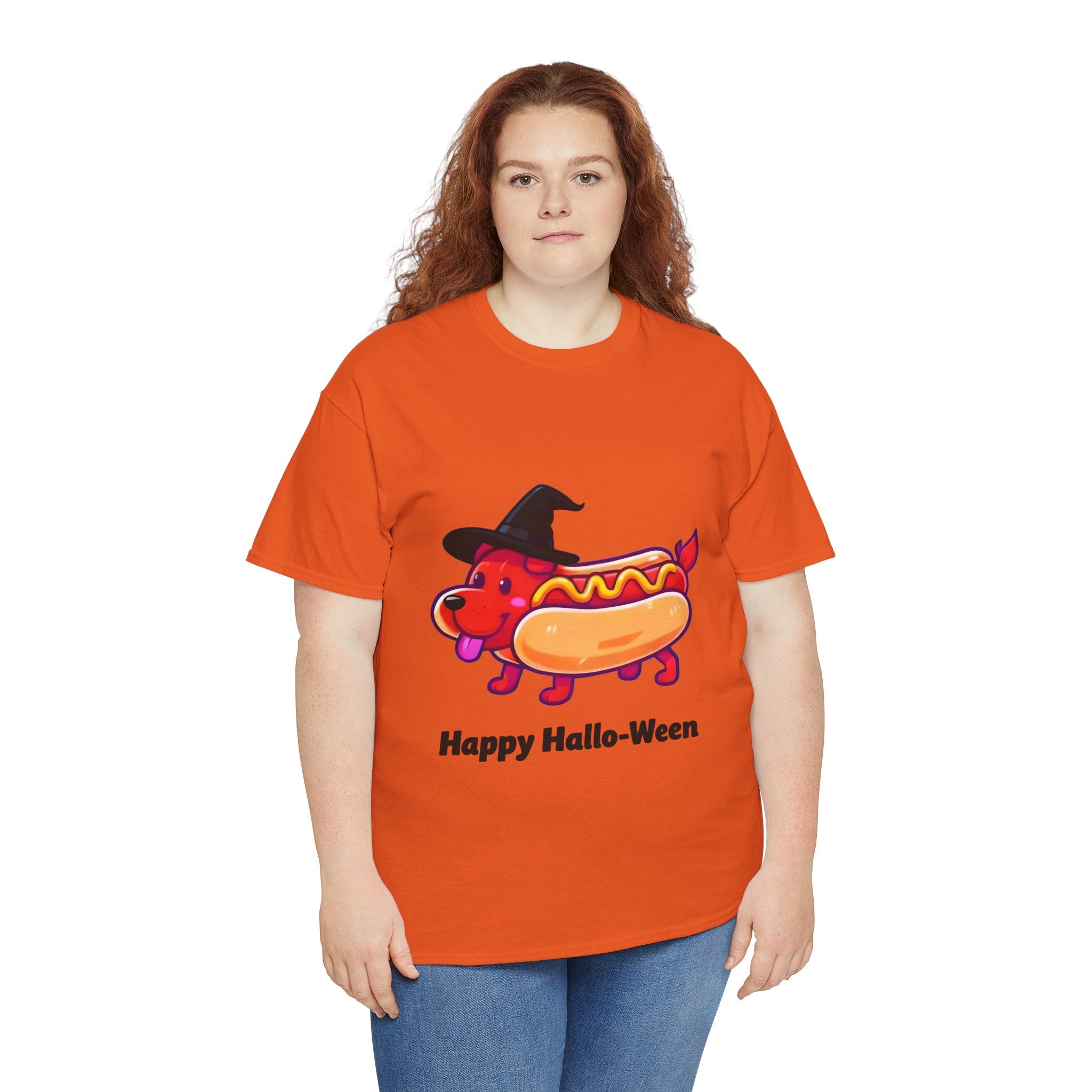 "Happy Hallo-Ween" Hotdog Costume Tee