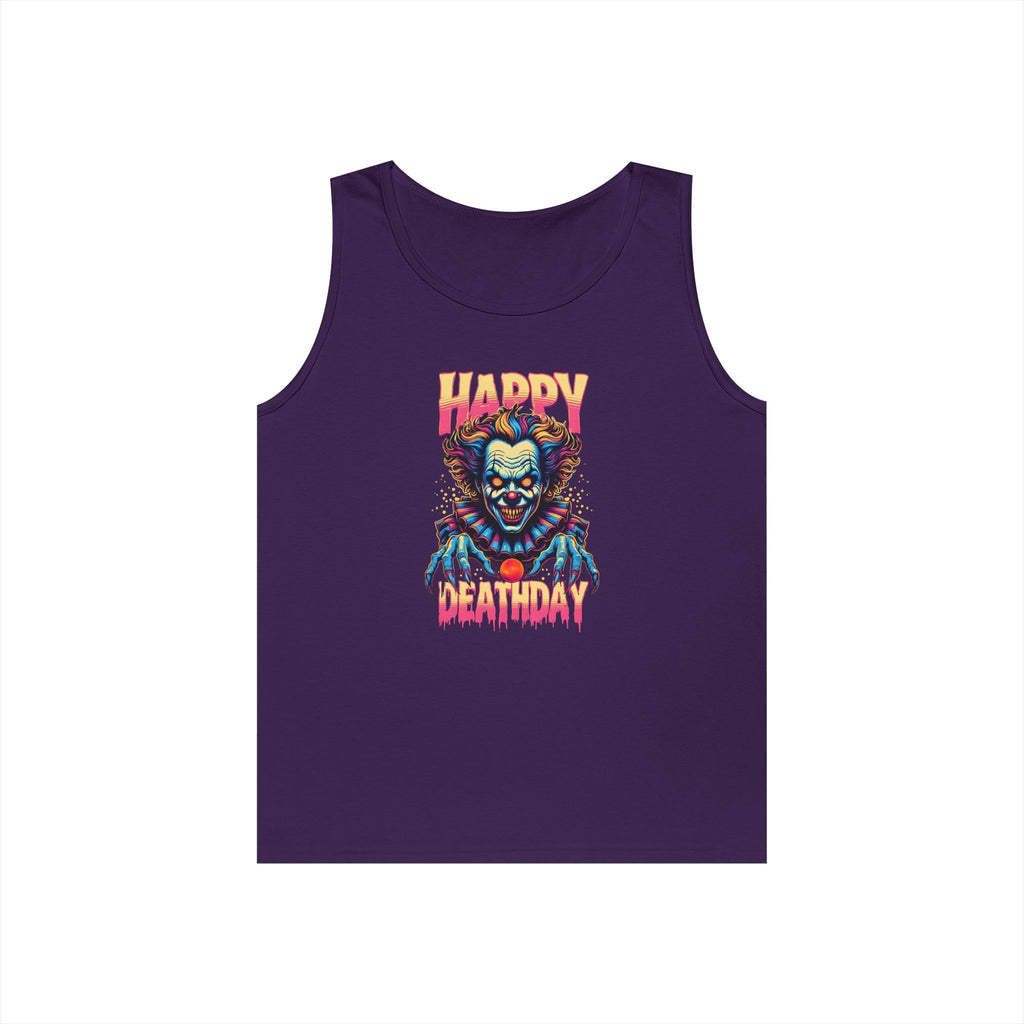"Happy Deathday" Clown Tank