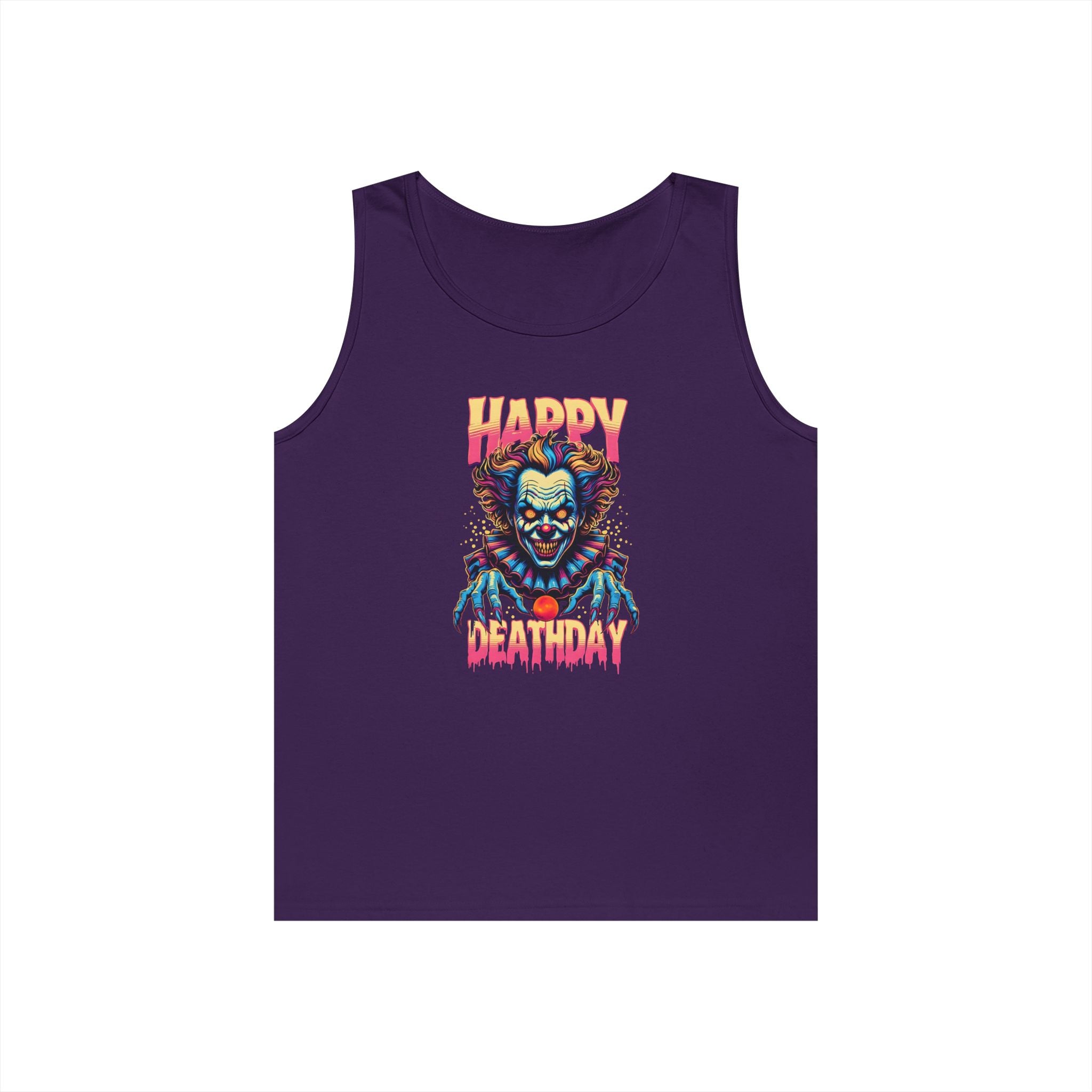 "Happy Deathday" Clown Tank