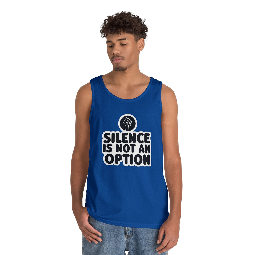 Protest Statement Tank Top - Unisex Heavy Cotton Tee, Activism Apparel, Gift for Advocates, Everyday Wear, Equality Message