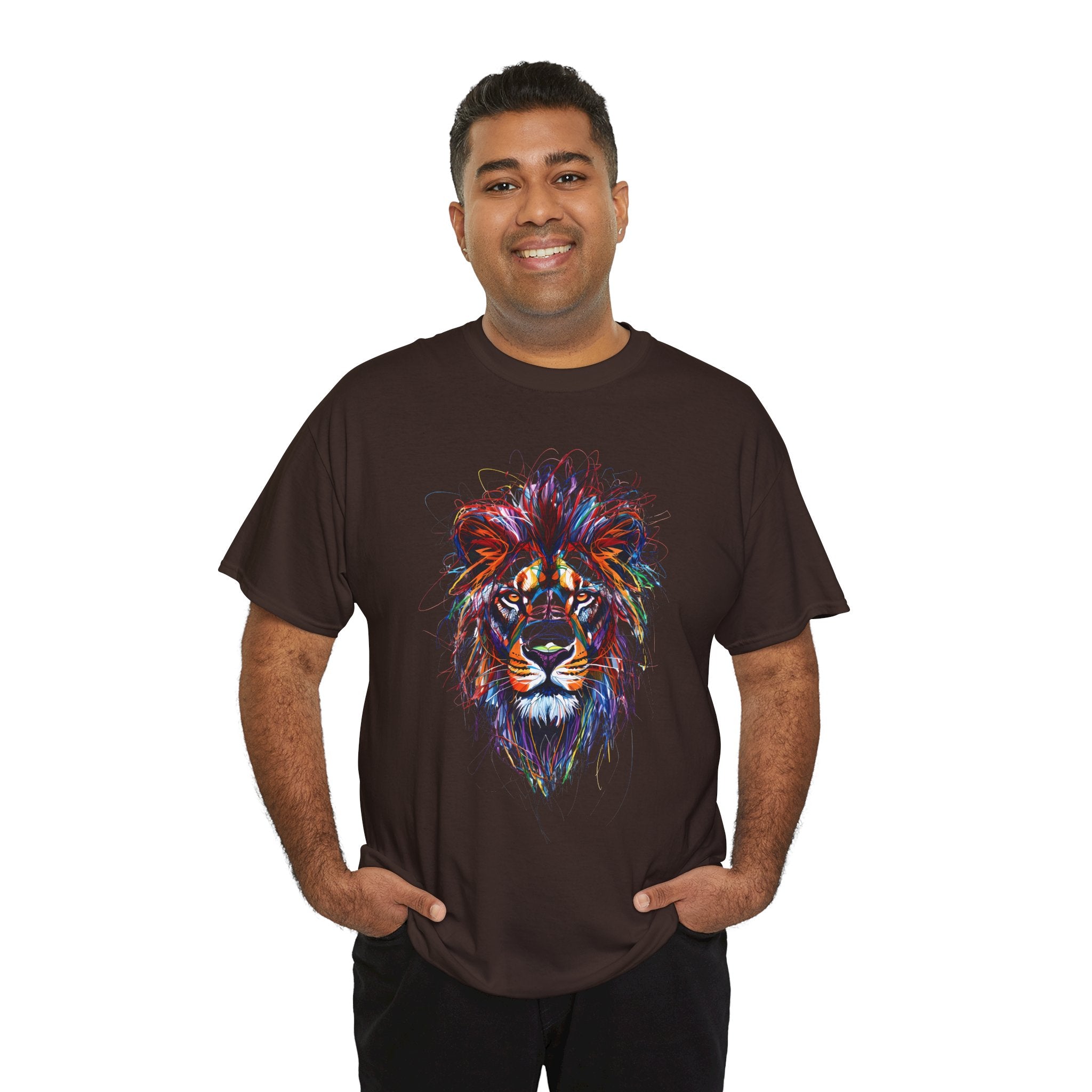 Lion Scribble Tee