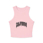 California Cropped Racer Tank