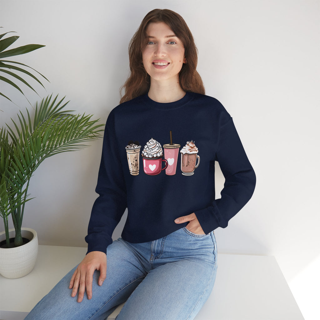 Coffee Lovers Crewneck Sweatshirt