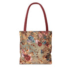 Floral Print Tote Bag