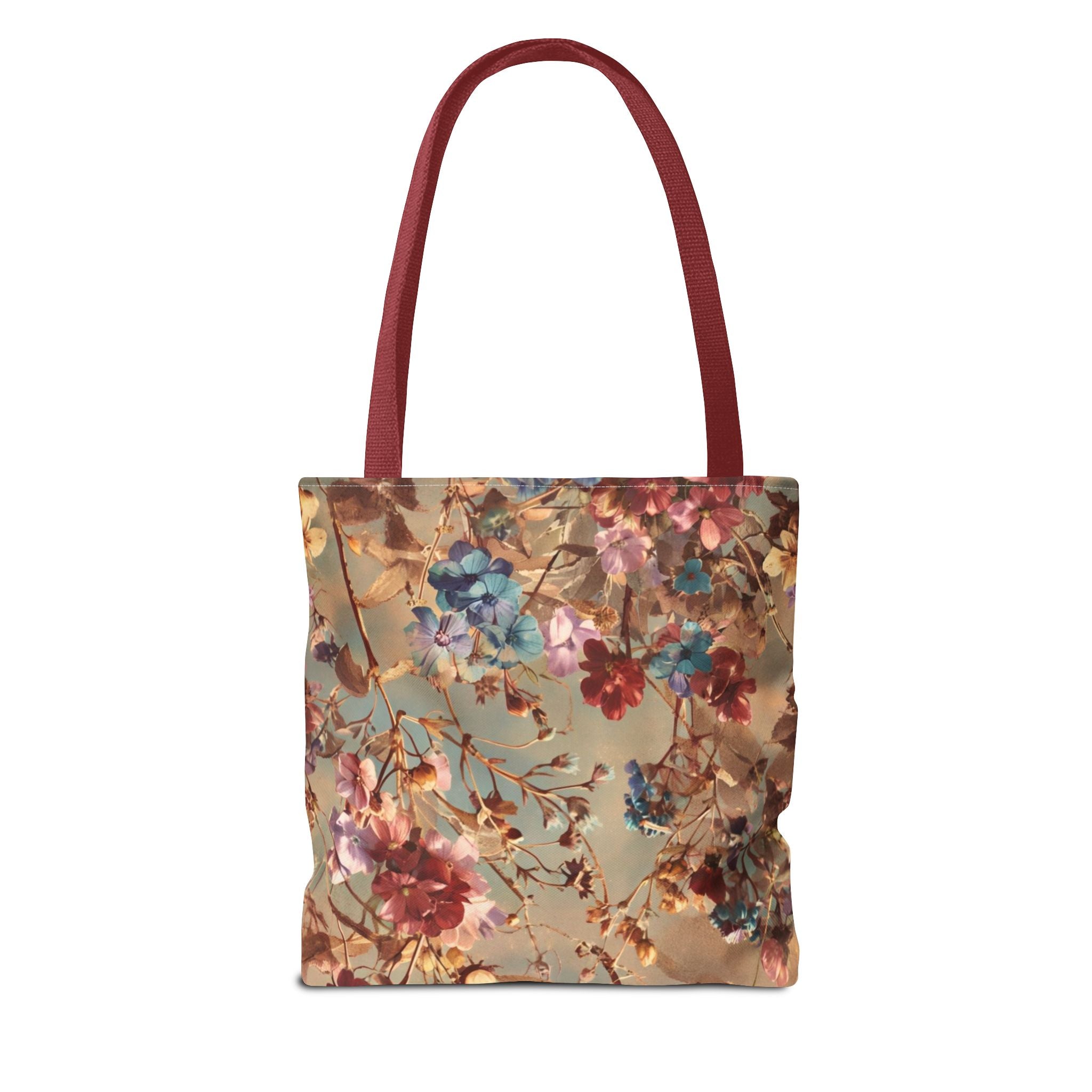 Floral Print Tote Bag