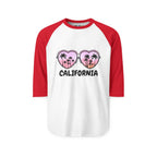 California Glasses 3/4th Sleeve Raglan Shirt