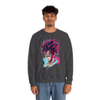 Anime-Inspired Crewneck Sweatshirt