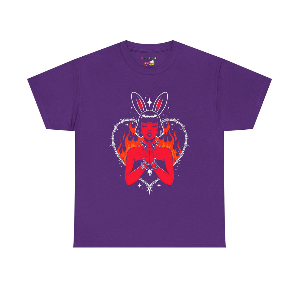 Edgy Bunny Heart Tee