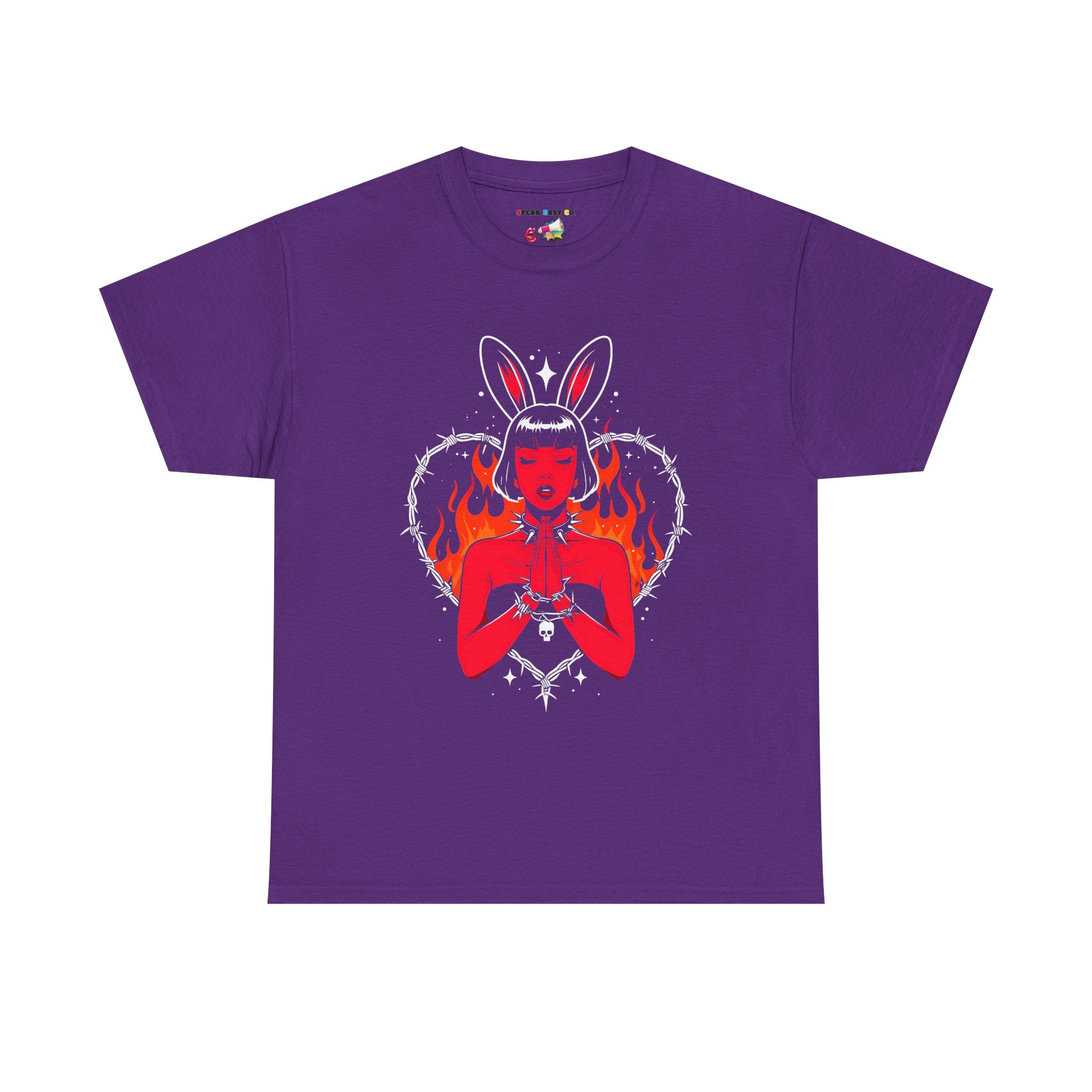 Edgy Bunny Heart Tee