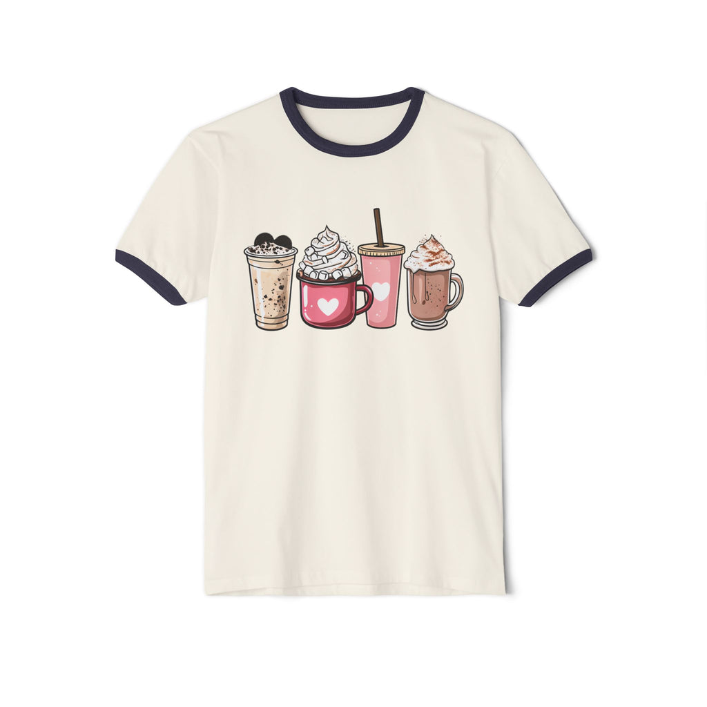 Coffee Lovers Ringer Tee