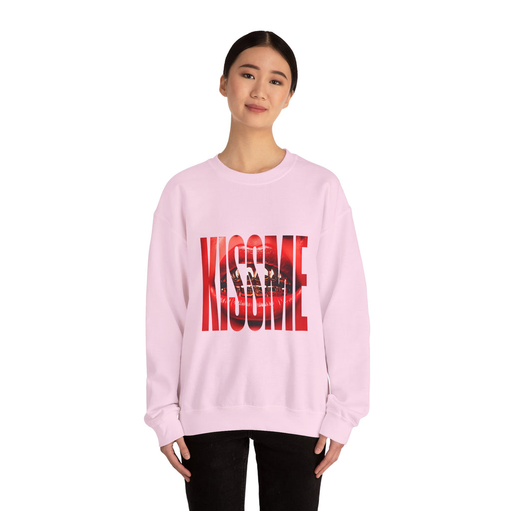 "Kiss Me" Crewneck Sweatshirt