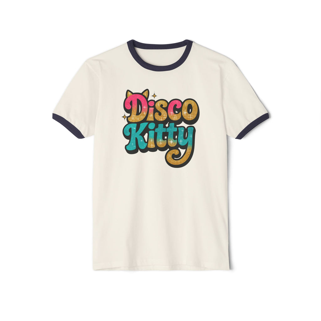 Ringer Tee-Disco Kitty