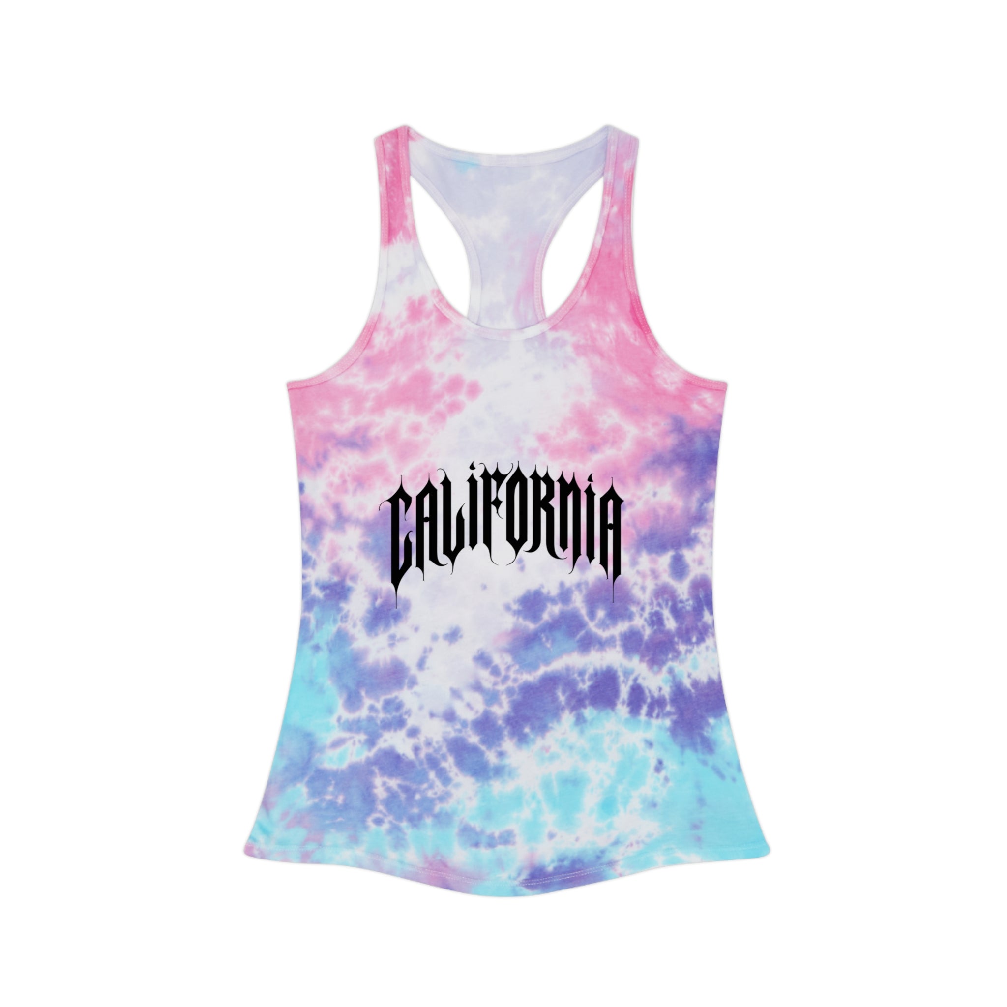 California Tie-Dye Racerback Tank
