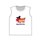 "Happy Hallo-Ween" Hotdog Costume Muscle Tank