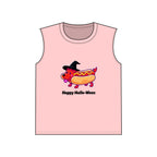 "Happy Hallo-Ween" Hotdog Costume Muscle Tank