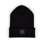 "Stay Dark" Embroidered Cuffed Beanie