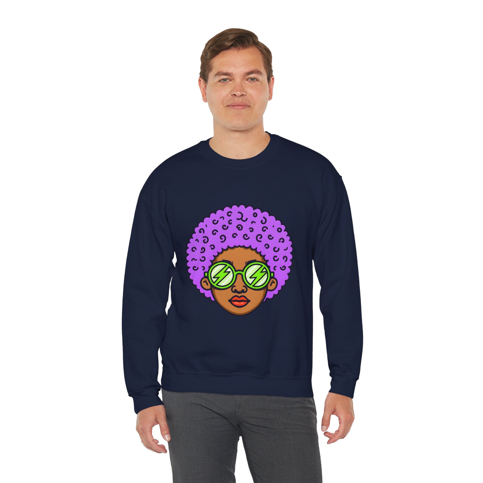 Afro Crewneck Sweatshirt