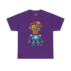 Robot Flower Power Tee